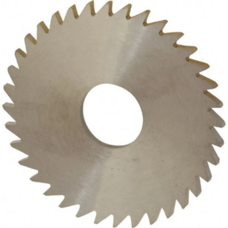 RobbJack 1-3/4 x 0.0781, 1/2 Arbor, 36-Tooth Solid Carbide Slitting & Slotting Saw Uncoated, RH Cut, Straight Teeth, ...